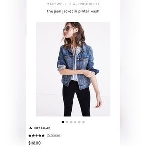 Madewell Women's Blue Jean Jacket